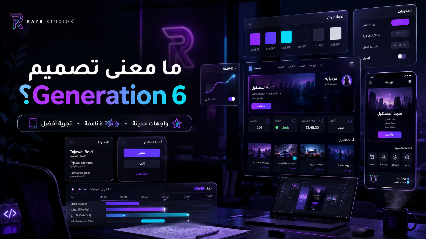 ما معنى تصميم Generation 6 في سكربتات فايف ام؟